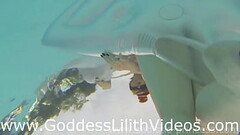 Underwater POV Foot Worship Thumb