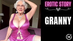 [GRANNY Story] Threesome with a Hot Granny Part 1 Thumb