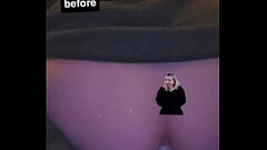 Ramming My Tight Teen Anal With makeshift Dildo Thumb