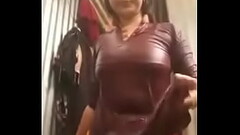 Indian teen girl in bathroom Thumb