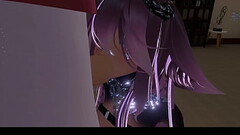 My Girl Giving Me Some Attention In VRChat Thumb