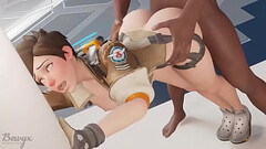 Tracer siendo follada por detr&aacute_s Thumb