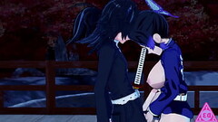 Kocho Shinobu Tomioka Giyu kimetsu no yaiba hentai videos have sex blowjob handjob horny and cumshot Thumb