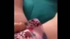 Clit stimulation. Thumb