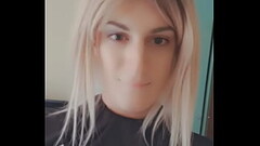 Samanthasissy jerk off her tranny cock Thumb
