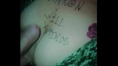 Rica mamada de amante con tatuajes eyaculaci&oacute_n en sus tetas, tetas de mi esposa las lleno de  Thumb