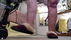 995 Vacuuming in slippers without panties Thumb