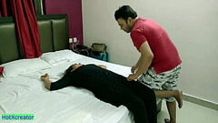 Husband send Office Boss for Fucking his Hot Wife!! Desi Wife sharing sex Thumb