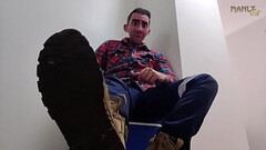 STEP GAY DAD - EAT RUBBER! - HOT DILF STEPUNCLE HAD A BAD DAY &amp_ WANTS YOU TO EAT &amp_ LICK HIS  Thumb