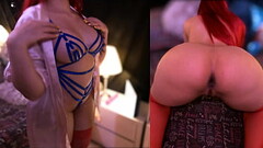 Sexy Tetona Desnudandose Frente al Espejo, Culo y Tetas sexy. Thumb