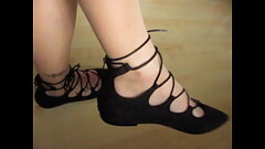 roman ballet flats and nylons - shoeplay by Isabelle-Sandrine Thumb