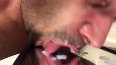 A good cumshot then I eat up all my cum Thumb