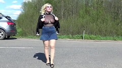 Nylon boobs-Nylon ass Thumb