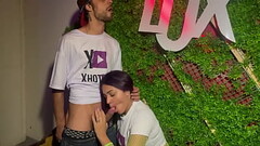 Embaixadora da xhot Chupando f&atilde_ em casa de swing no Sul Do Brasil Thumb