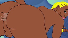 Big bubble butt amazing body TS Nya is the latest butt fucker of Dante'_s bbc Thumb