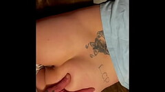 Rexwholes destroys her asshole then she sucks cum load out Thumb