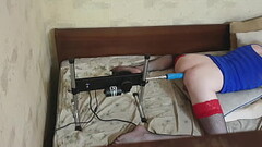 Sissy slut sex machine solo fucking Thumb