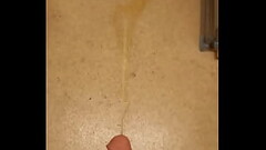 Erect Penis Piss Thumb