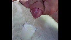 Huge cumshot to glass part 3 Thumb