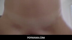 PovMama  -  Stepson caught by his stepmom Vera King jerking his cock Thumb
