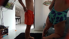 Invit&eacute_ a una desconocida que encontr&eacute_ en la playa de Cancun a mi hotel y follamos sin  Thumb