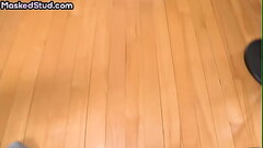 Masked amateur handsome stud masturbates with sex toy Thumb