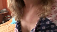 I love showing off my tits so that my stepson'_s friends jerk off and cum in front of me Thumb