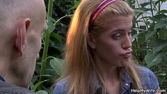 Young blonde wife fucked by stranger'_s big cock Thumb