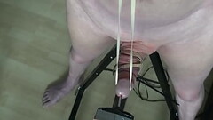 Slave Whippingmeat'_s cock torment with rubber bands Part2 Thumb