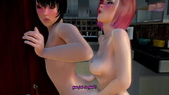 The guy could not think that his ass would be so nice - animation dickgirl fucks guy'_s anal, fu Thumb