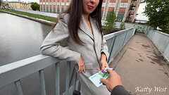 I took off a street prostitute for money and fucked hard Thumb