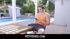 PetiteHos - Eighteen year old Liz is still playing with her toys when Michael caught her and scolded Thumb