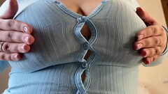 Playing with my big boobs for you Thumb