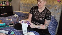 Checking out My sex toys Thumb