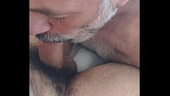 Getting my dick sucked and deepthroated Thumb