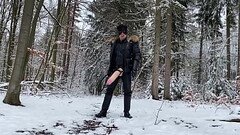 BLACKLEATHERHANDS WITH MONSTERDILDO AND BULLWHIP Thumb