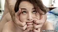 Chris Epic walks into his room and finds his stepdaughter Brooke Johnson touching herself! Chris dec Thumb