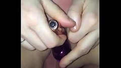 horny Brit girl Alison toys herself &amp_ moans Thumb