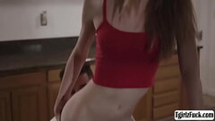 Straight guy fucks small tits transsexual Crystal Thayers ass Thumb