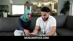 MuslimsFuck-Violet Gems naughty proposal for her coach Peter Green Thumb