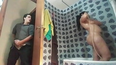 Spying and fucking my hot big ass stepsister in the shower (compilation) Thumb