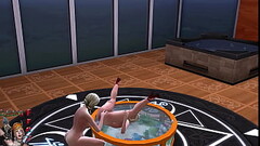 Blondes on a table, trans fucks a girl Thumb
