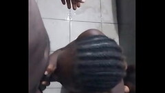 Ebony giving head Thumb