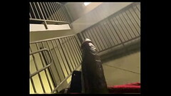 Stroking My Bbc Outside In The Rain Thumb