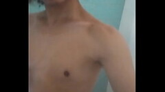 In the shower Thumb