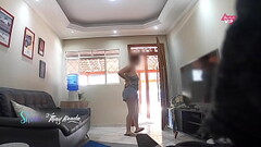I received the delivery guy without panties and asked him to put the medicine on my foot Thumb