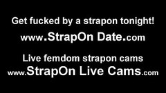 Open your cheeks and get ready for my strapon Thumb