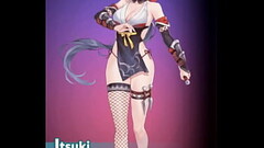 Cum&amp_Gun Itsuki Card Naked Thumb
