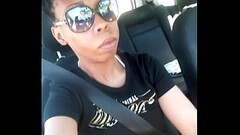 Pussy flashing in the car Thumb