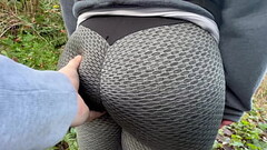 Public Park Bubble Butt Girl Groping Thumb
